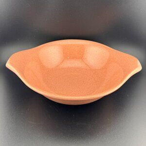 Vintage Russel Wright American Modern Coral Baker Bowl Lug Handles MCM